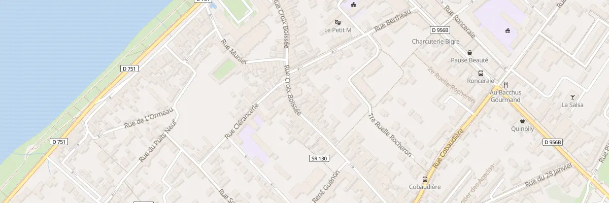 Plan du 82 Rue Croix Boissée à Blois