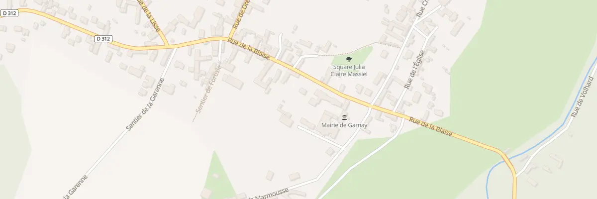 Plan du 9 Rue de la Blaise à Garnay