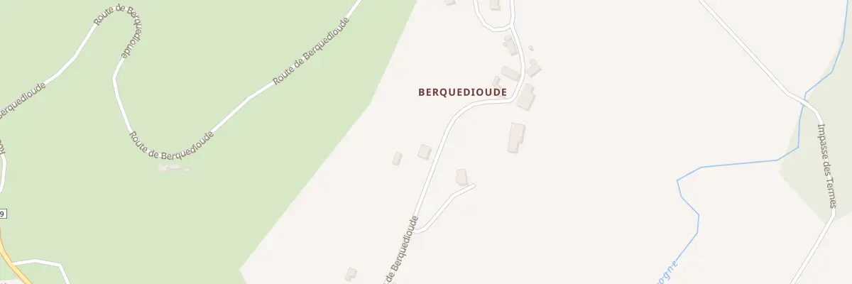 Plan du 208 Imp De Berquedioude à Perpezac-le-Blanc