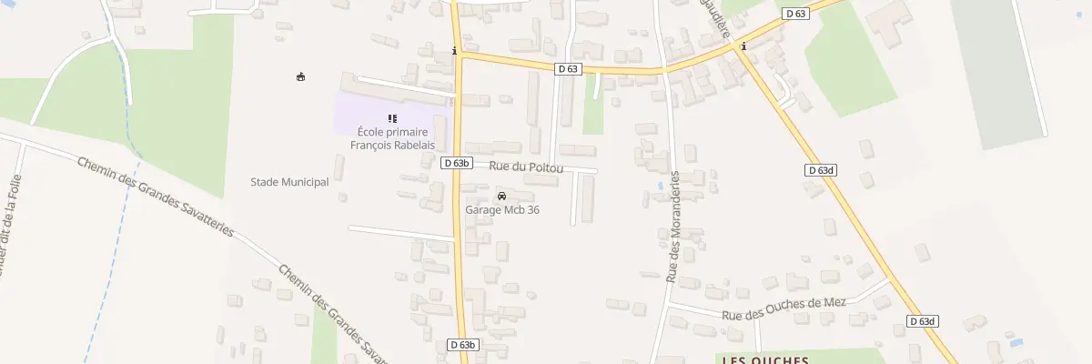 Plan du 6 Rue du Poitou à Saint-Genou