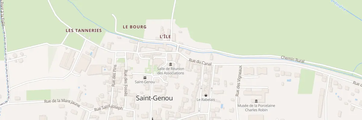 Plan du 5 Rue du Canal à Saint-Genou
