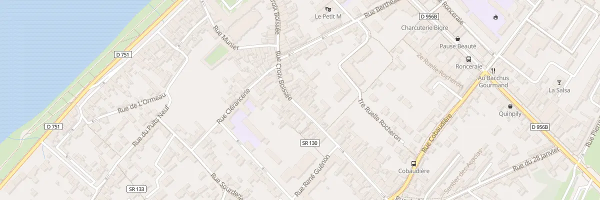 Plan du 84B Rue Croix Boissée à Blois