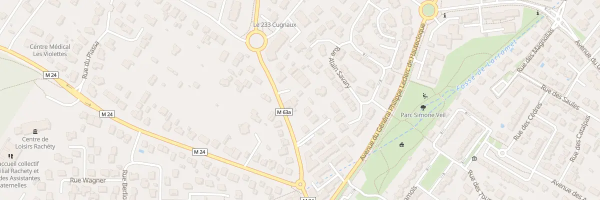Plan du 14B Rue de Cézérou à Cugnaux