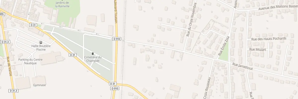 Plan du 11 Rue Jarrethout à Châteaudun