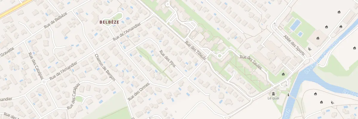 Plan du 17 Rue des Pins à Tournefeuille