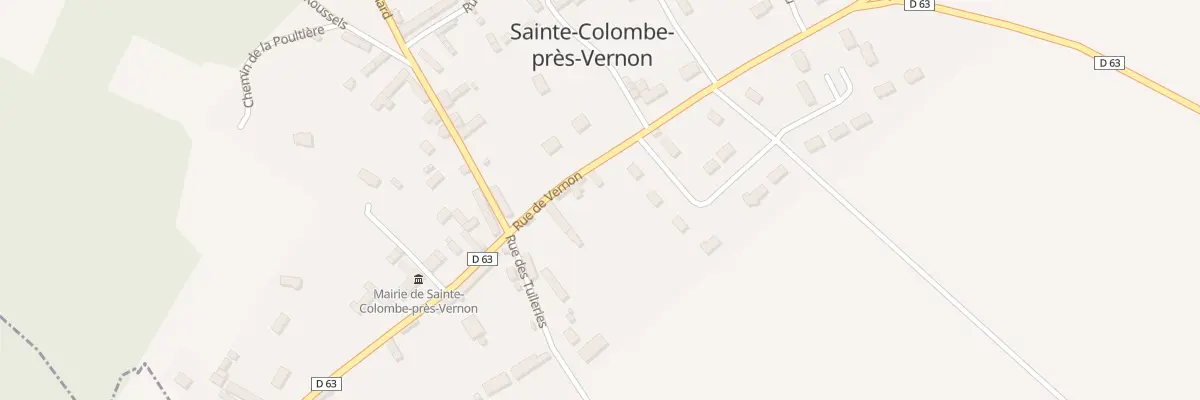 Plan du 6 Rue de Vernon à Sainte-Colombe-près-Vernon