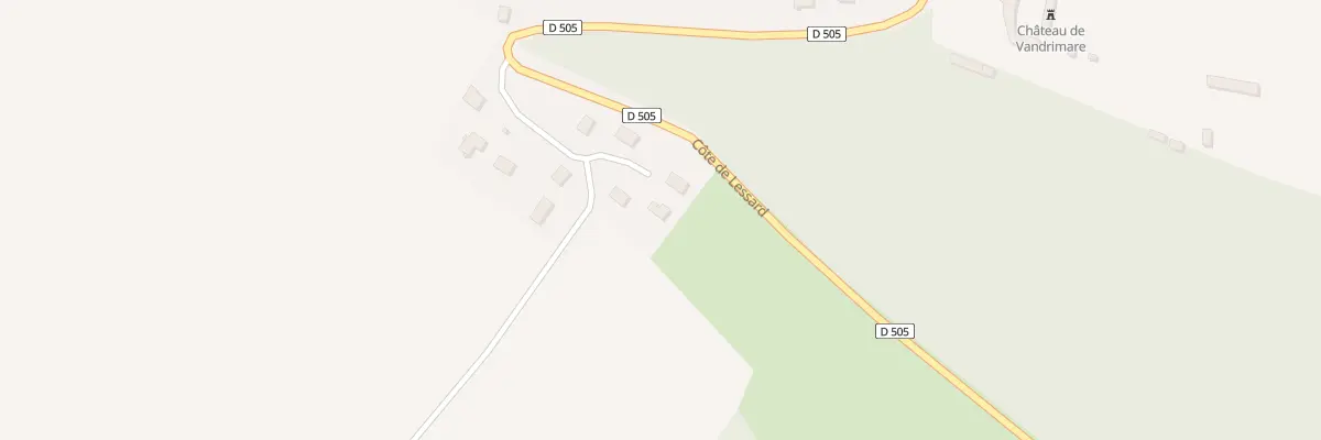 Plan du 4 Cote de Lessard à Vandrimare