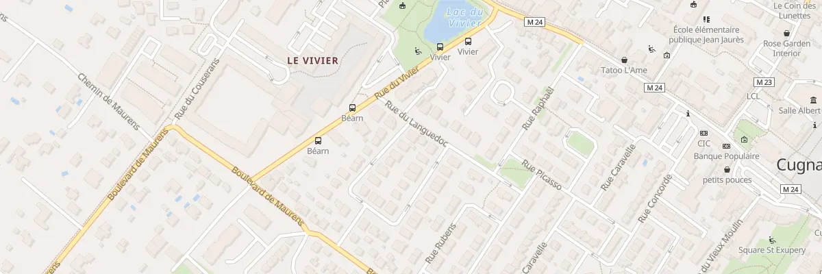 Plan du 1 Rue du Roussillon à Cugnaux