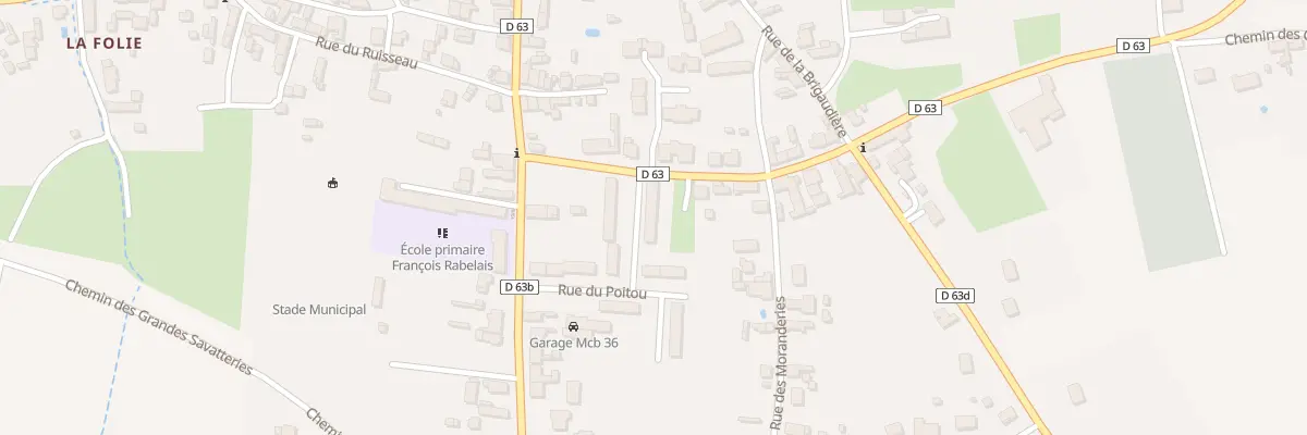 Plan du 6 Rue du Berry à Saint-Genou