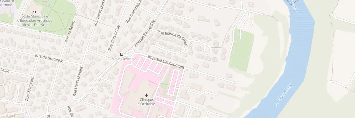 Plan du 44 Rue Jeanne de Segla à Muret