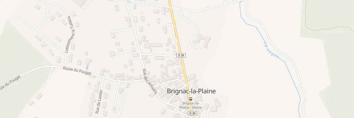 Plan du 51 Rue Principale à Brignac-la-Plaine