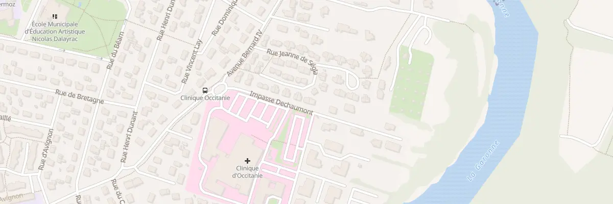 Plan du 42 Rue Jeanne de Segla à Muret
