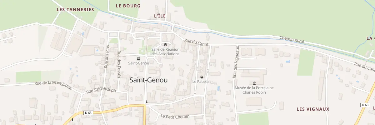 Plan du 28 Rue de la Halle à Saint-Genou