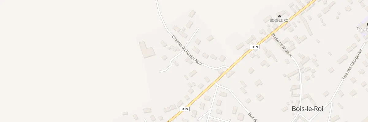 Plan du 3 Che du Poirier Noir à Bois-le-Roi
