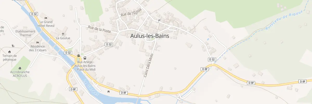 Plan du 3 Che du Moulin à Aulus-les-Bains