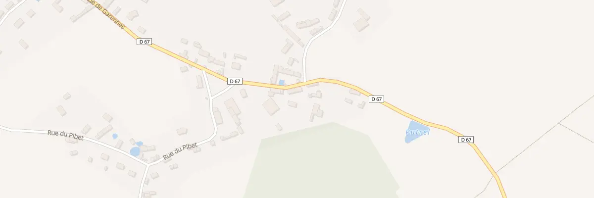 Plan du 22 Rue de Garennes à Boisset-les-Prévanches