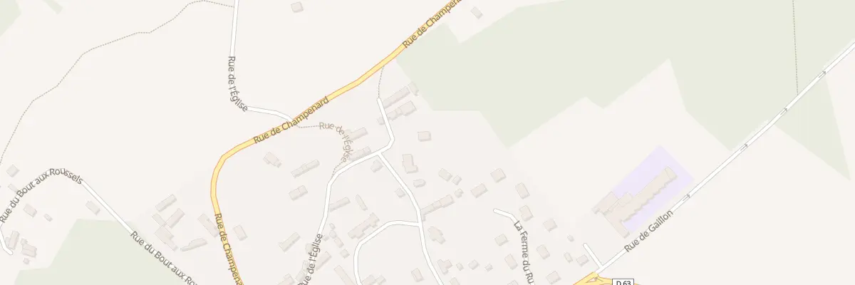 Plan du 851 Les Fourneaux à Sainte-Colombe-près-Vernon