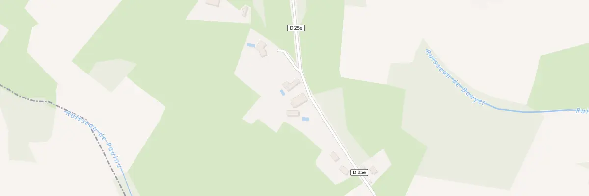 Plan du 58 Souleilla de Marguet à Castagnac