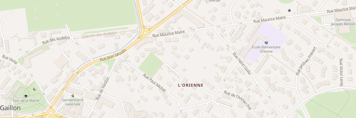 Plan du 10 Rte de la Garenne à Gaillon