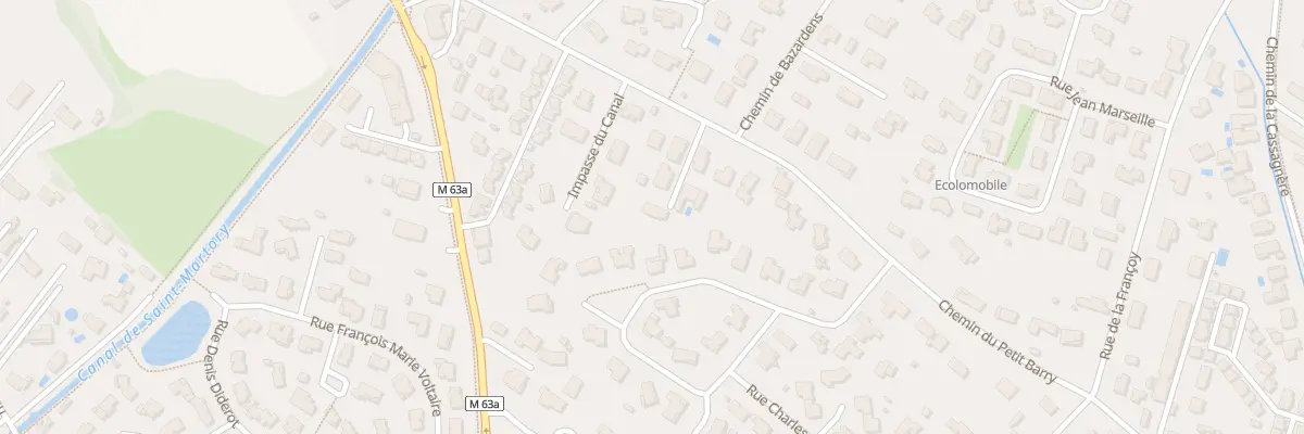 Plan du 41T Rue du Petit Barry à Cugnaux