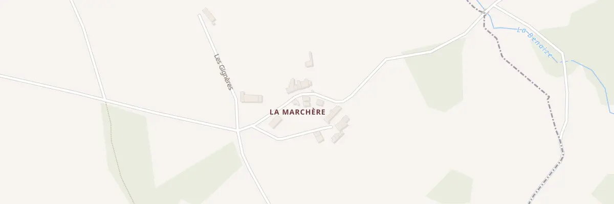 Plan du 4 La Marchere à Mailhac-sur-Benaize