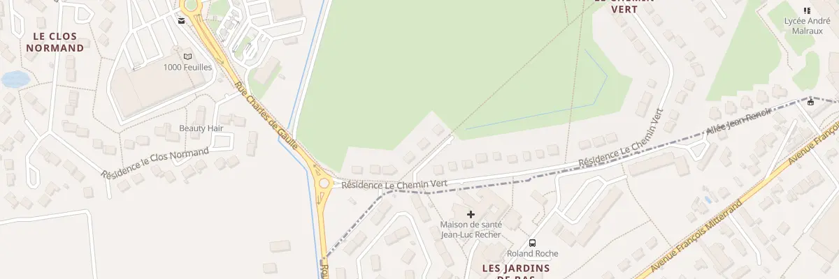 Plan du 94 Res le Chemin Vert au Val d’Hazey