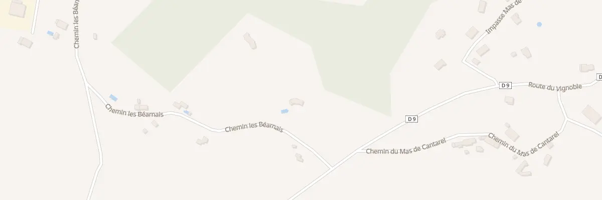 Plan du 92 Che Les Béarnais à Crayssac