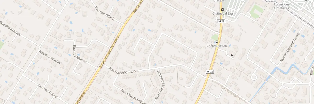 Plan du 19 Rue W Mozart à Villeneuve-Tolosane