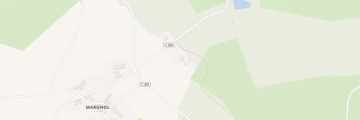 Plan du 1 Margnol à Château-Chervix