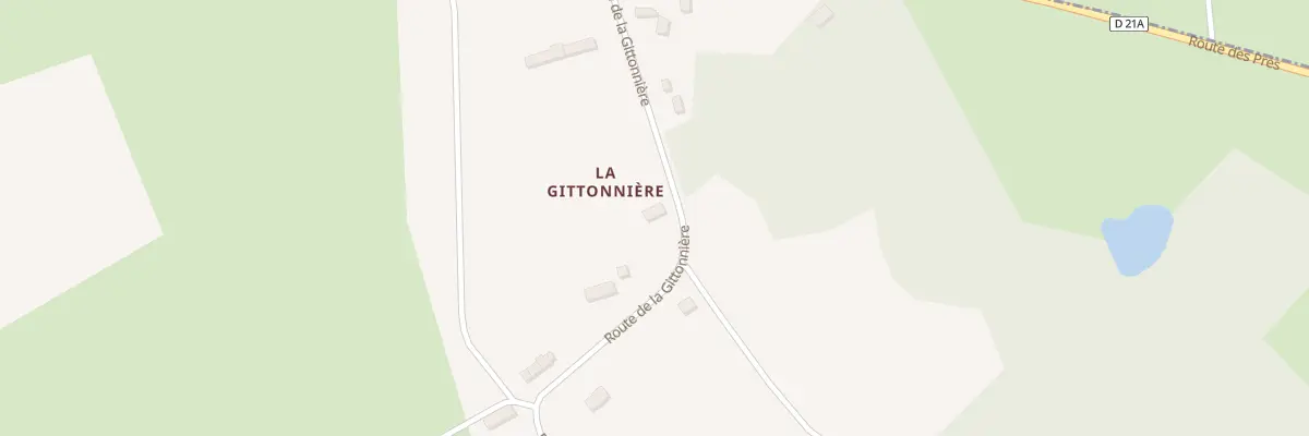 Plan du 27 Rte de la Gittonnière à Choussy