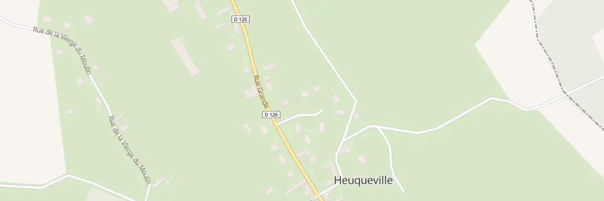 Plan du 2 La Haye des Clos à Heuqueville