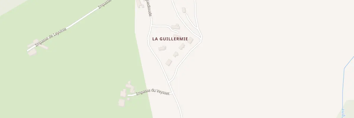 Plan du 5253 La Guillermie à Perpezac-le-Blanc