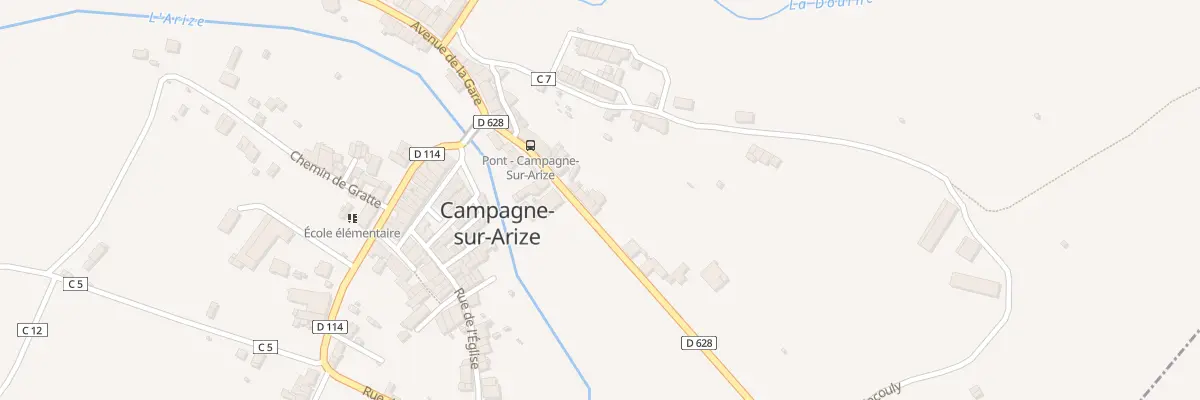 Plan du 15 Av des Salenques à Campagne-sur-Arize