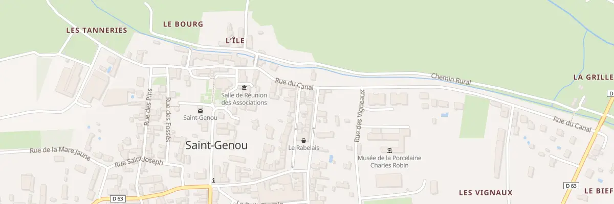 Plan du 27 Rue de la Halle à Saint-Genou