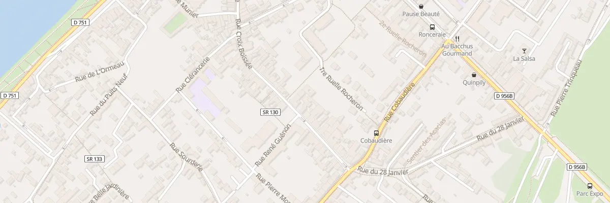 Plan du 108 Rue Croix Boissée à Blois