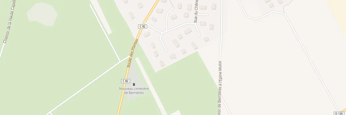 Plan du 21 Rue du Chene Laurent aux Trois Lacs