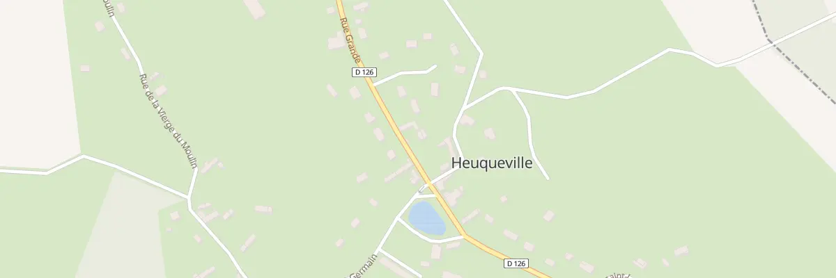 Plan du 20 Rue Grande à Heuqueville