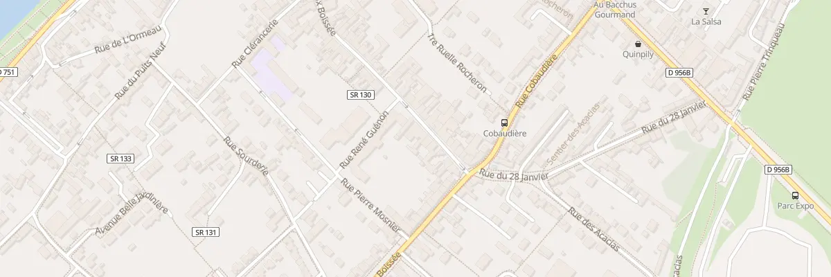Plan du 89B Rue Croix Boissée à Blois