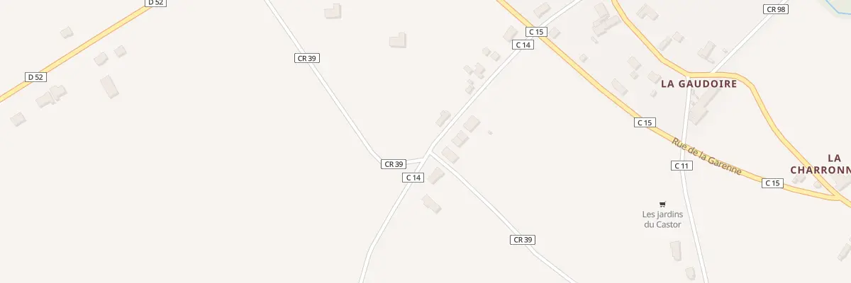 Plan du 11 Rue des Bordes - Fougeres au Controis-en-Sologne