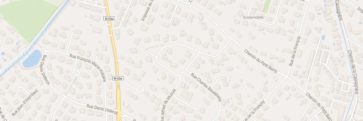 Plan du 19 Rue Lamartine à Cugnaux