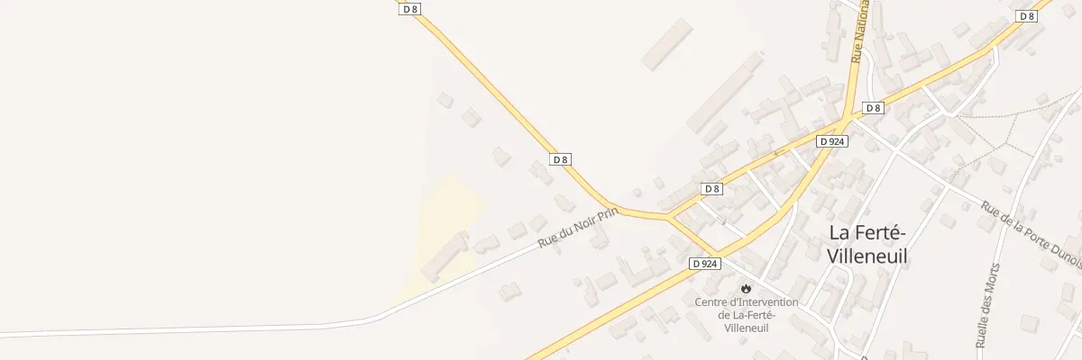 Plan du 3 Rte de Cloyes à la Ferté Ville à Cloyes-les-Trois-Rivières