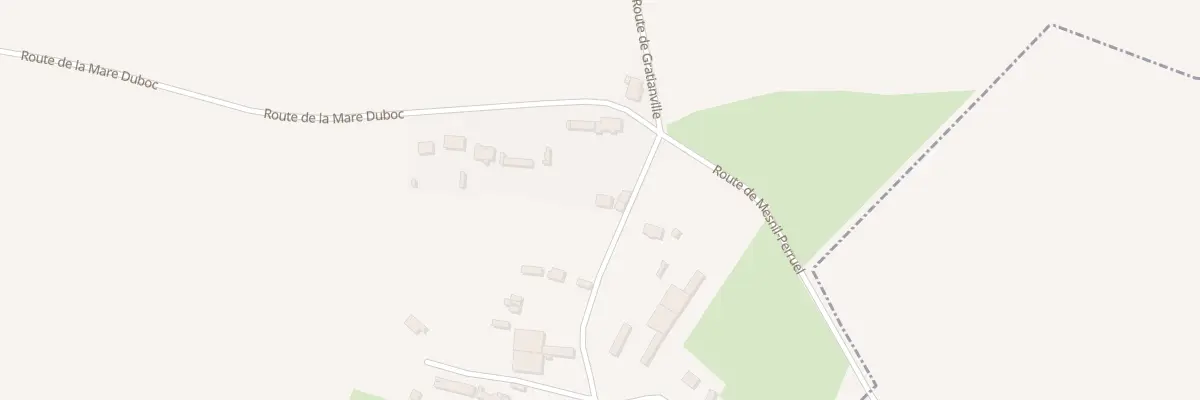 Plan du 498 Rte de Gratianville à Saint-Denis-le-Thiboult