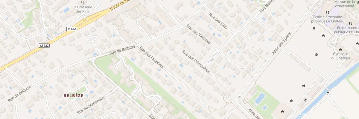 Plan du 17 Rue des Primevères à Tournefeuille
