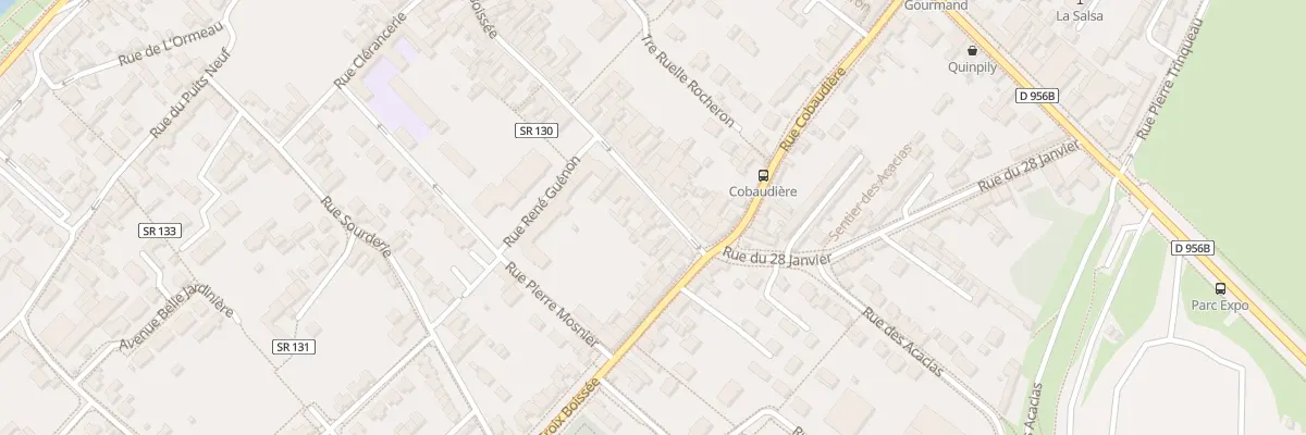 Plan du 93 Rue Croix Boissée à Blois