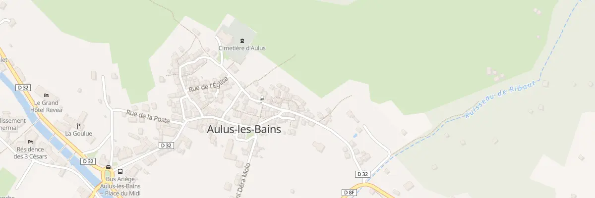 Plan du 6 Pas du Gédré à Aulus-les-Bains