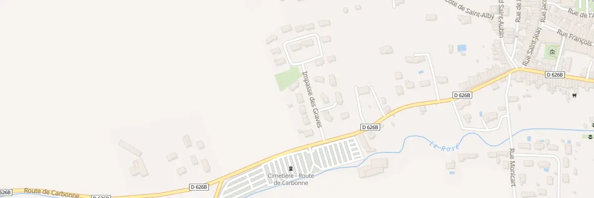 Plan du 79 Imp des Graves à Lézat-sur-Lèze
