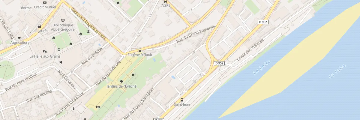 Plan du 62B Rue du Bourg St Jean à Blois