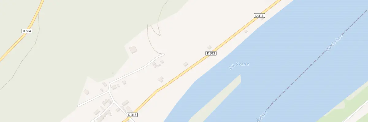 Plan du 71B Rte de Muids à La Roquette