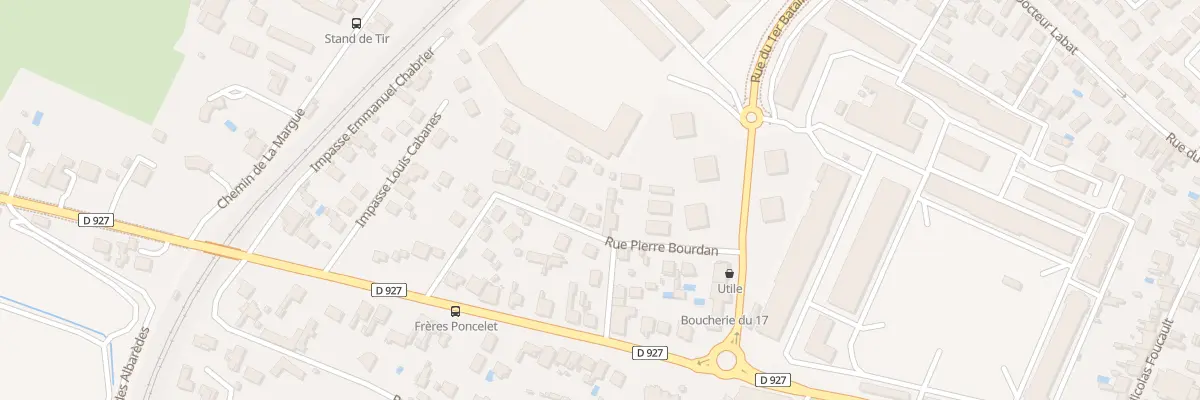 Plan du 4 Rue Pierre Bourdan à Montauban