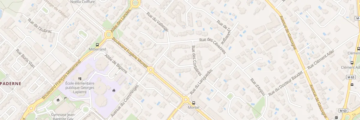 Plan du 7 Rue des Corbières à Tournefeuille